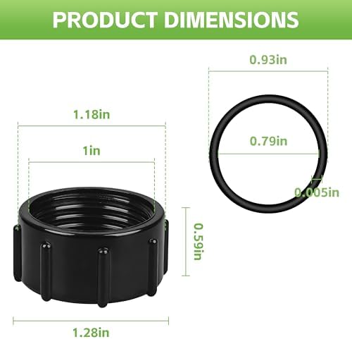 10 Pack 58067N 3/4" GHT Female Thread Protector Caps for Outdoor Faucet