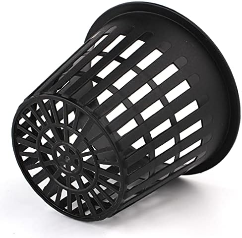 Plastic Net Cups Pots for 3 Inch Holes for Hydroponics, 15 Pack