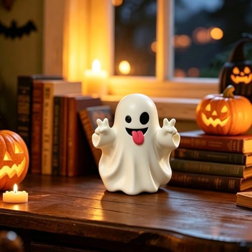 Unique Halloween Figurine Funny Ghost Statue 1 Pcs