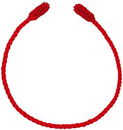 Haute Decor Decorative Twist Ties, 6 Pack, 20 inches (Red)