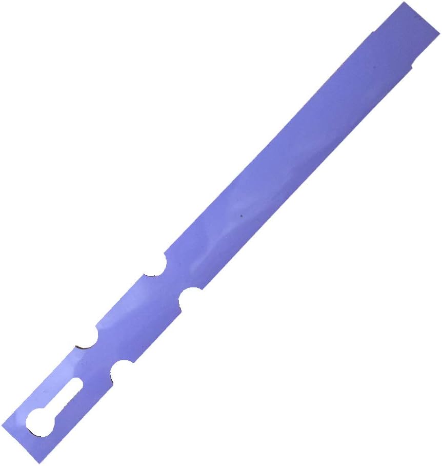 5" x 1/2" Lavender - 500 Pcs - Plastic Plant Tags and Labels - Wrap Around Thermal Plastic - Nursery Garden Tree Labels