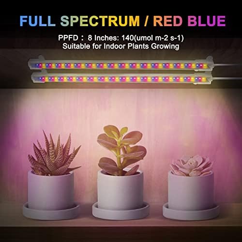 Mosthink Indoor Grow Strip Lights for Under Shelf Cabinet Plants