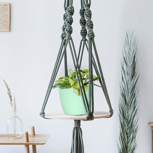 Plant Pots Indoor with Drainage, 10 Pack Multi-Size Planters Set, Mint