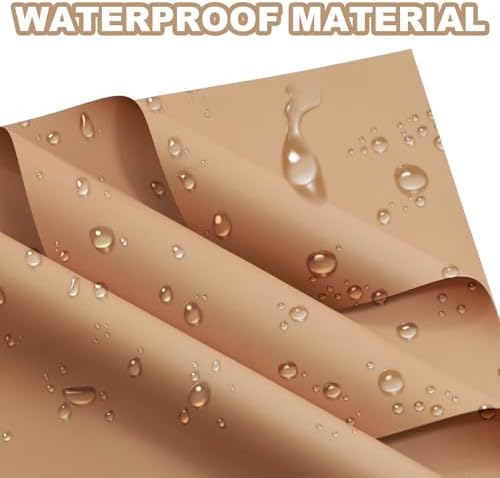 DEWJDFSC 20 Sheets Flower Bouquet Wrapping Paper Floral Korean Pure Brown