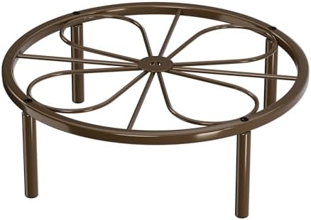 Brown Plant Stand Plant Holder - 10.24'' Short Plant Riser.
