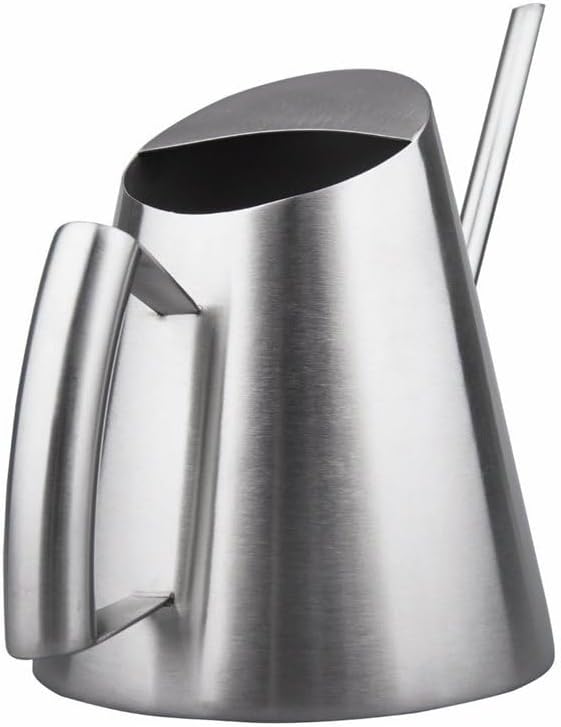 IMEEA Stainless Steel Indoor Watering Can with Long Spout Modern Watering Can for Small Indoor Plants, 50oz / 1.5L