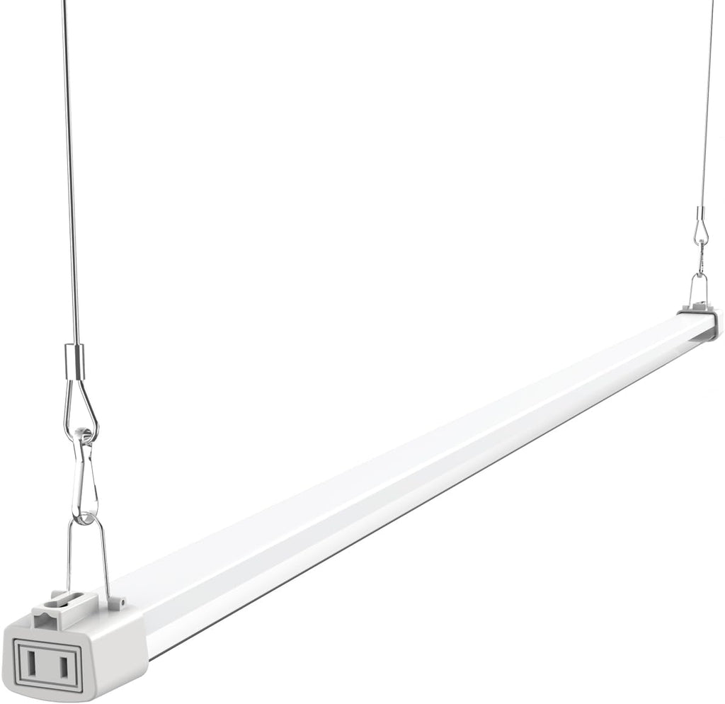 LED Grow Light 4FT Full Spectrum Compact Linkable Lighting Fixture for Indoor Greenhouse Year Round Plant Seedlings