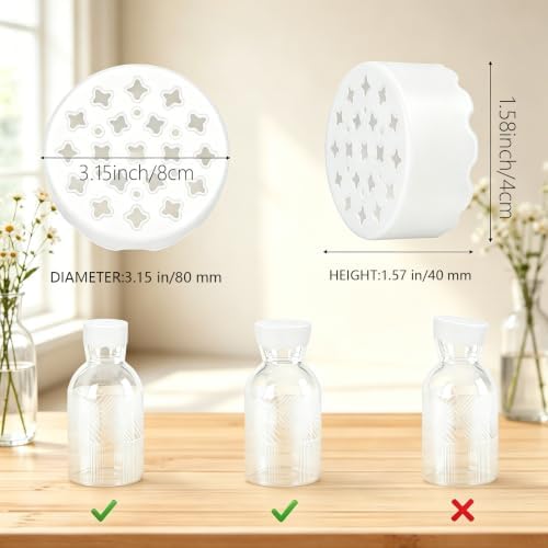 Silicone Flower Arranging Grid,Flower Arrangement Holder for Vases (2)