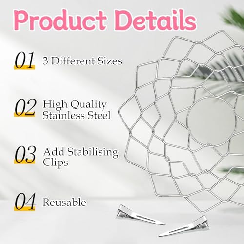 Flower Frogs Grid Ikebana Bouquet Stem Holder Set for Arrangements Vase,Stainless Steel Reusable Floral Grid Arranging Accessories Floristry Supplies Plant Kenzan Separator Wire for Vase Inserts