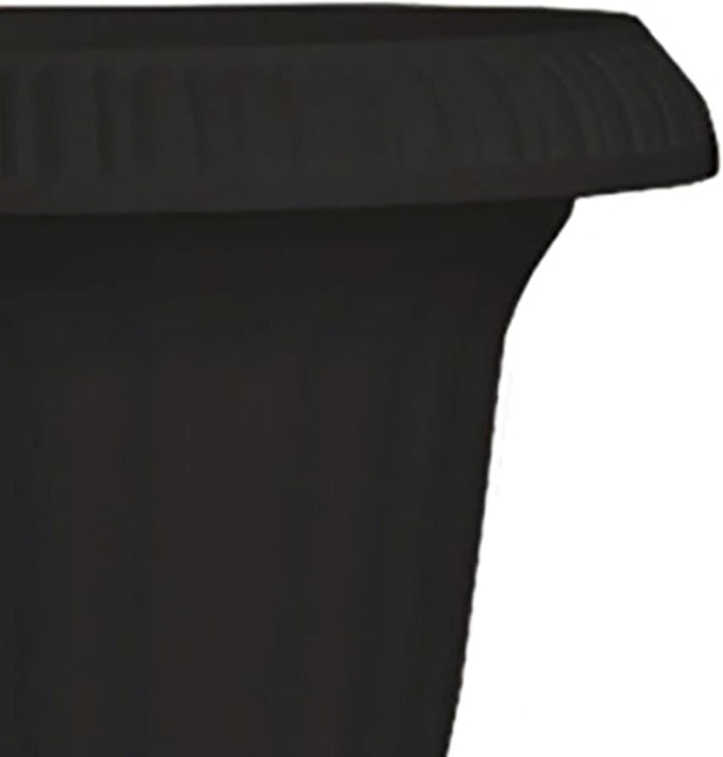 Southern Patio Large 14 Inch Outdoor Garden Lightweight Utopian Urn Planter with UV-Coated Finish for Entryways