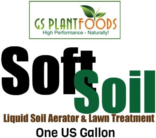 Soft Soil Liquid Soil Aerator & Lawn Treatment to Fix Compacted Soils, Improve Drainage with Non-Mechanical Liquid