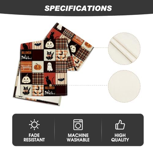 Artoid Mode 210 GSM Halloween Table Runner Home Party Decor 13x120 Inch