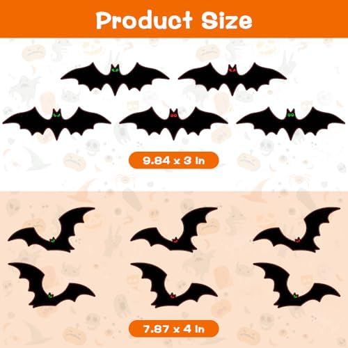 Magnetic Bats Halloween Garage Door Decorations, 23 PCS