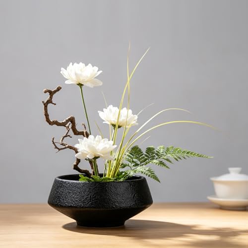 Japanese Flower Frog Vase Kit, Ikebana Flower Arrangement Bowl