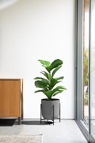 Veradek Mason Series Raised Lima Planter - Round Planter with Stand