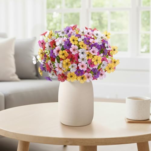 Lifewit Artificial Flowers for Outdoor, Faux Flowers for Garden Decor