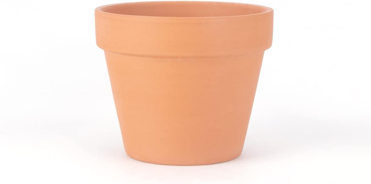 CFKJ [26 Pack] 4" Planter Nursery Pots Terracotta Pot Clay Ceramic Pottery Cactus Pots Flower Succulent Plants Pot