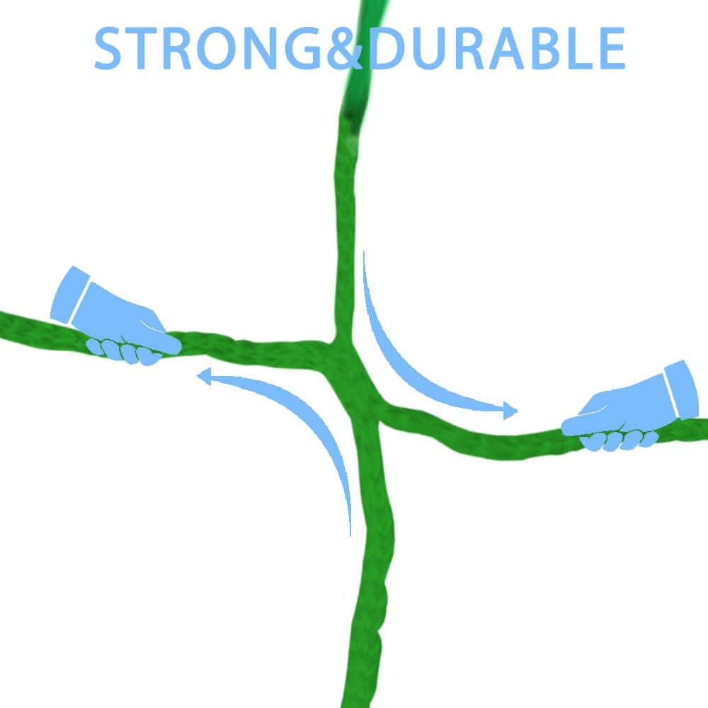 Heavy Duty Green Trellis Netting Roll - 79''x328' Plastic Plant Green Trellis Net for Climbing Plants