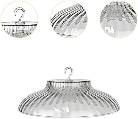 Bird Feeder Protective Cover Baffle Rainproof Weatherproof Guard Rain Protective Dome for Yard Porch Outdoor, Transparent