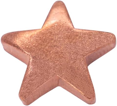 Flower Food Alternative for Fresh Cut Flowers. Copper Charm Keeps Flower Water Clean and Clear. Just Place it in the Vase, Reusable Star 5