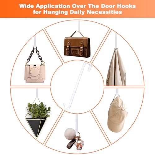 15 in Wreath-Hangers for Front Door, 2 Pack Christmas Wreath-Door-Hanger