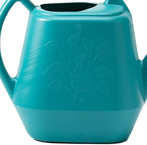 Bloem Aqua Rite Watering Can: 56 Oz - Bermuda Teal - Large Capacity, Extra Long Spout, Durable Plastic, One Piece Construction, for Indoor & Outdoor Use, Gardening