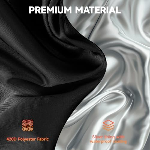 Outdoor Faucet Covers for Winter, 3M Thinsulate Sprinkler Freeze Protector, 25”H x 13”W for Garden Lawn Faucets and Yard Hydrant, Waterproof Cover, Reusable