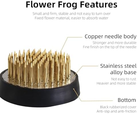Japanese Flower Frog Vase Kit Ikebana Flower Arrangement Bowl