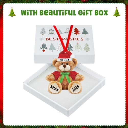WaaHome Christmas Ornaments 2026 for Kids Girls Boys Children