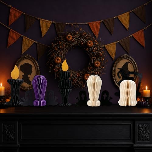 10PCS Halloween Table Centerpieces, 3D Paper Party Decorations