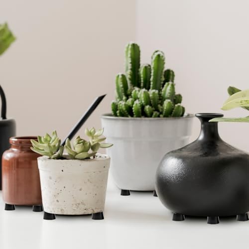 18PCS Plant Pot Feet, Pot Risers for Outdoor Planters, Rubber Pot Lifters