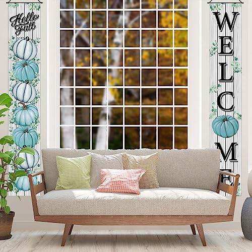 Fall Porch Banner Autumn Thanksgiving Decoration for Home Decor