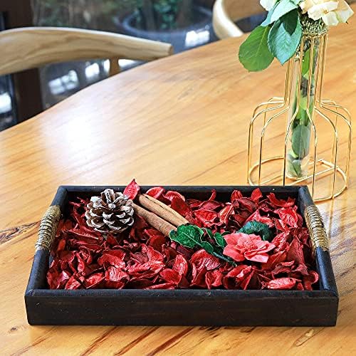 Christmas Potpourri, Cinnamon Scented Decorative Bowl Filler, Red, 8.4 oz