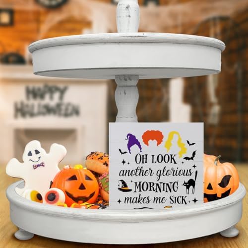 Halloween Decorations Sign Witches Wood Sign