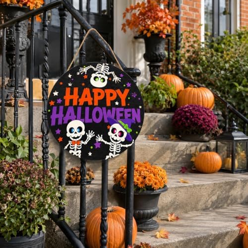 Halloween Door Decorations, Halloween Decor for Door for Gifts