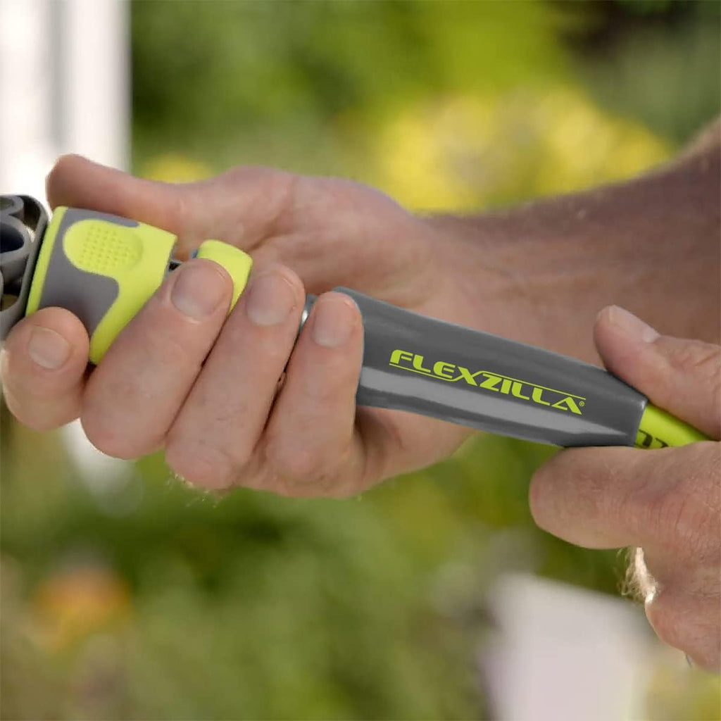 Flexzilla Garden Hose 3/4 in. x 100 ft., Lightweight All-Weather Water Hose, Durable and Flexible, Leak-Free Connections