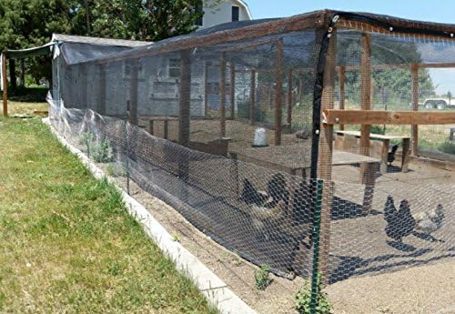 Agfabric 70% 12X 16ft Sunblock Shade Cloth with Grommets for Garden Patio, Black
