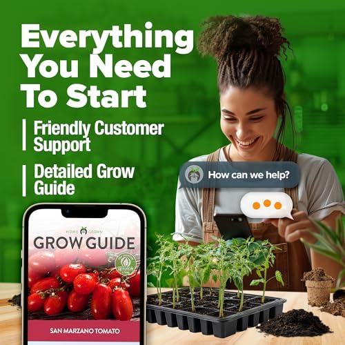 HOME GROWN San Marzano Tomato Seeds, 66+ Seeds, Solanum lycopersicum