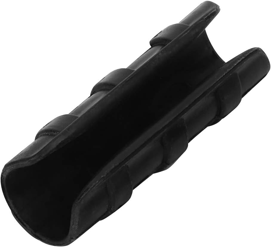 Acouto for 1/2 Inch Pvce Ewchshausps 50PCS Black Greenhouse Frame Pipe Tube and Film Clip Clamp Connector Kit Garden
