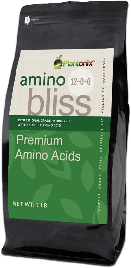 Neem Bliss (1lb) + Amino Bliss (1lb) - Neem Cake for Plants & Amino Acids for Plants - Neem Seed Meal Organic