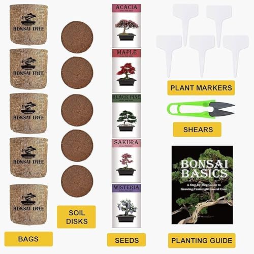 Meekear Indoor Starter Kit with Complete Planting Tools, Gardening DIY Gift for Plant Lovers
