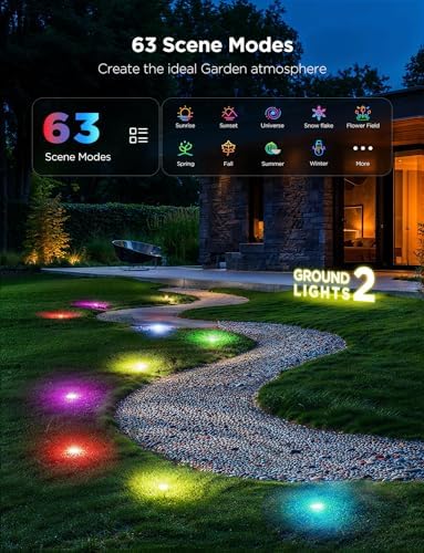 Govee Outdoor Ground Lights 2, 100ft for Patio Decorations, 30 Pack