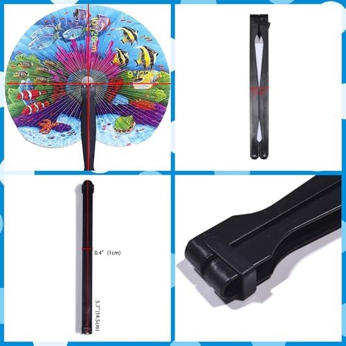 20 Pcs Paper Fans