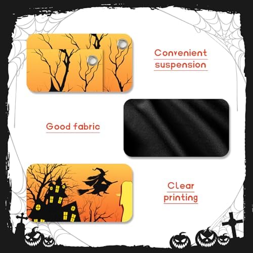 Happy Halloween Banners For Outside - Large 120x20 Inches