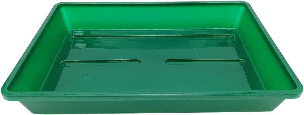 LeJoy Garden Reusable Propagator Tray Vented Dome for Seedlings & Clones | Thickened Clear Plastic, Large 15in×7.1in