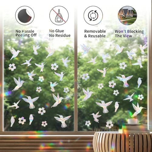 Window Decals to Prevent Bird Strikes, Window Clings for Birds