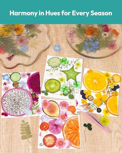 Resiners Dried Pressed Flowers for Resin Molds Scrapbook Supplies