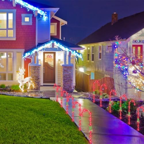 TRWYMZ 35" Christmas Candy Cane Lights Outdoor Christmas Decorations