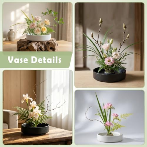 Japanese Flower Frog Ikebana Vase Kit for Flower Arrangement