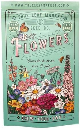 Mountain Valley Seed Co Wildflower Seed Bulk - Midwestern Wildflower Mix | 1 lb. 640,000+ Prairie Wildflowers - Annual